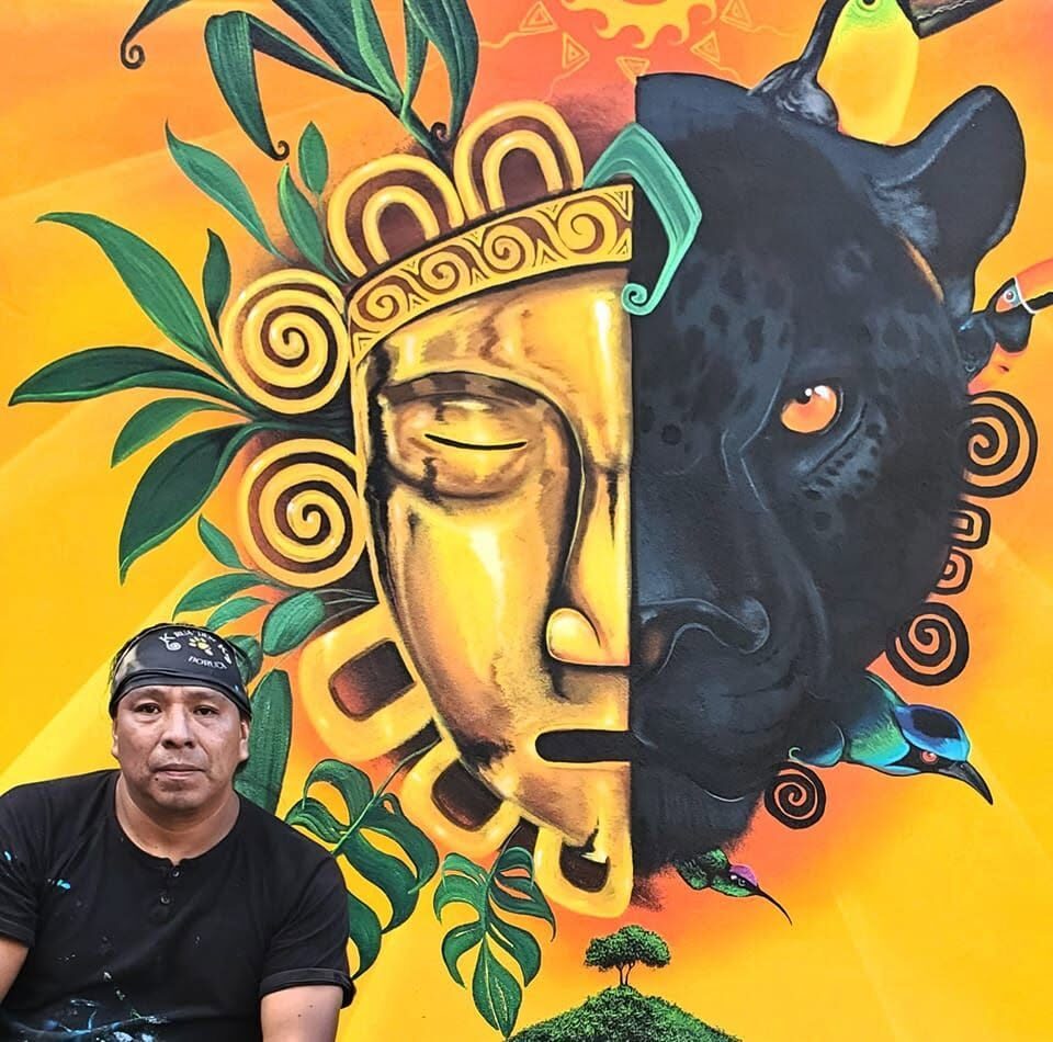 Duality — mask and panther