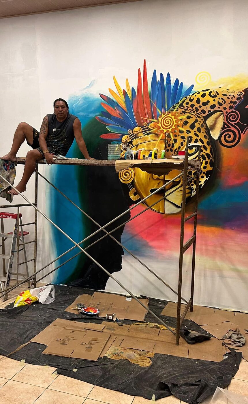 Monumental jaguar — work in progress